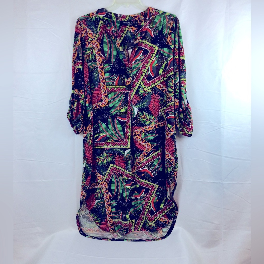 NWT Attitudes by Renee Tunic Size MP